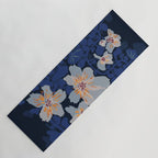 Orchid shadow blue notes Yoga Mat Gallery Image 1