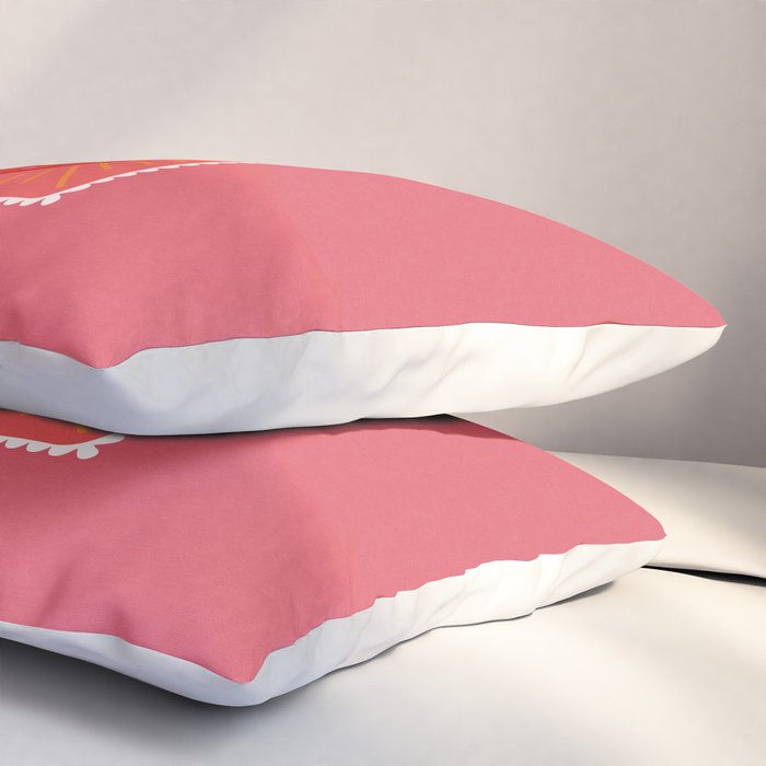 Be My Bad Idea Heart Art Pillow Sham Gallery Image 3