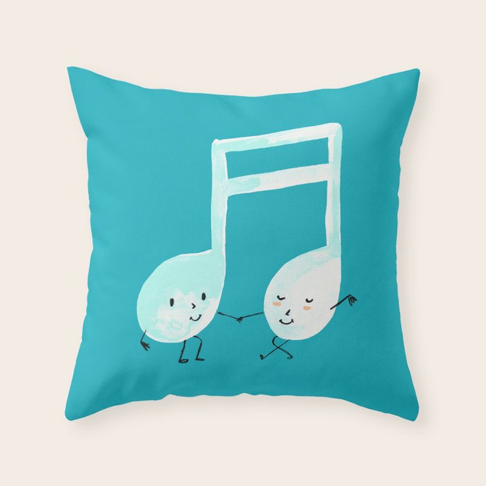 Our Song Throw Pillow Gallery Image 6