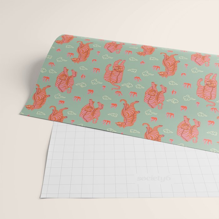 Tibetan tigers Wrapping Paper Gallery Image 2