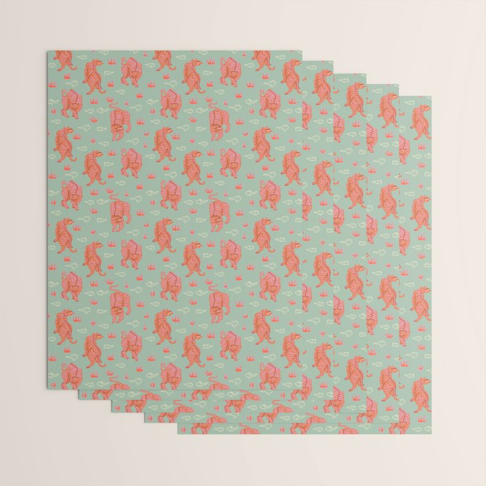 Tibetan tigers Wrapping Paper Gallery Image 3