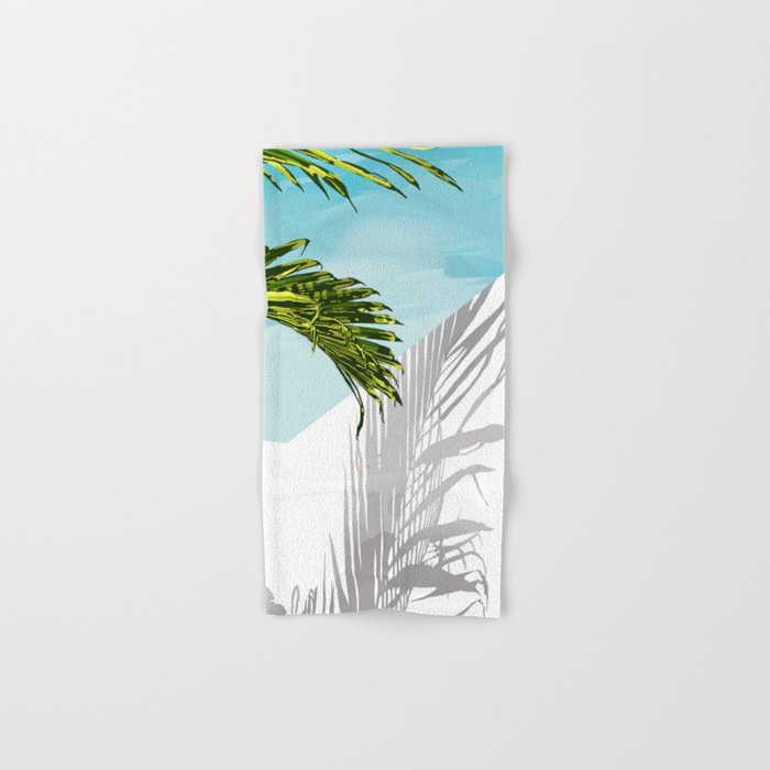 Palms In My Tropical Backyard Bath Towel Gallery Image 1