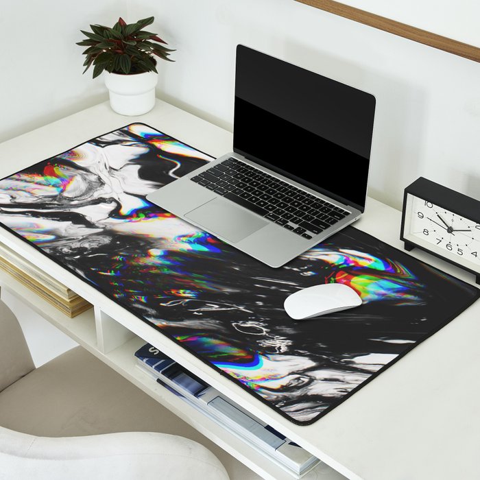 STOP MAKING THE EYES AT ME Desk Mat Gallery Image 2