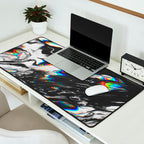 STOP MAKING THE EYES AT ME Desk Mat Gallery Image 2