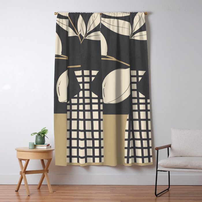 Lemon Stillness 1 Window Curtain Gallery Image 5