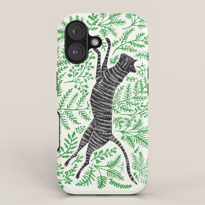 Running through Ferns iPhone Case Gallery Image 1