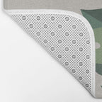 Cat and Plant 10 Bath Mat Gallery Image 2