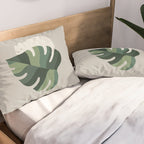 Cat and Plant 10 Pillow Sham Gallery Image 2