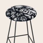 Witchy Things In Black And White Stool Gallery Image 2