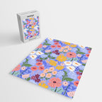 Meadow muse - periwinkle Jigsaw Puzzle Gallery Image 2