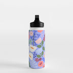 Meadow muse - periwinkle Water Bottle Gallery Image 3