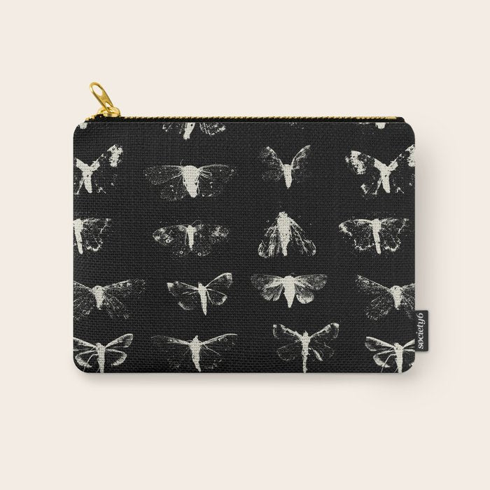 moths Carry All Pouch Gallery Image 1
