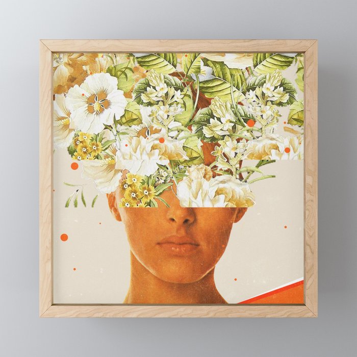 SuperFlowerHead Mini Art Print Gallery Image 1