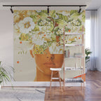 SuperFlowerHead Wall Mural Gallery Image 1