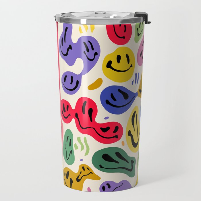 Melted Happiness Colores Travel Mug Gallery Image 2