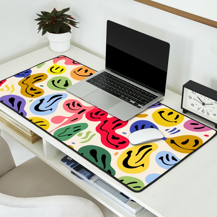 Melted Happiness Colores Desk Mat Gallery Image 2