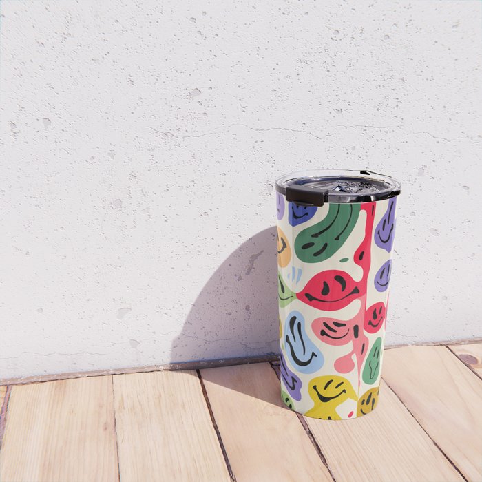 Melted Happiness Colores Travel Mug Gallery Image 4