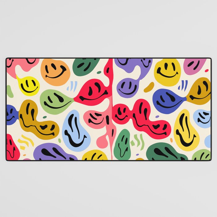 Melted Happiness Colores Desk Mat Gallery Image 3