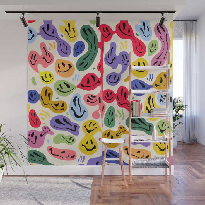 Melted Happiness Colores Wall Mural Gallery Image 1