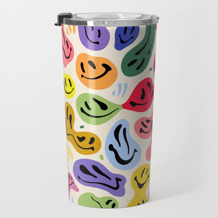 Melted Happiness Colores Travel Mug Gallery Image 3