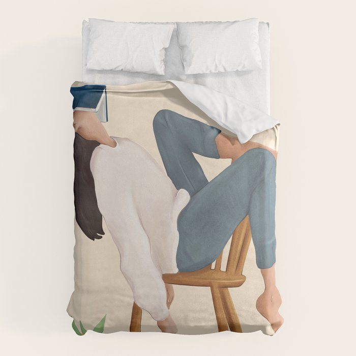 Lost in my books Duvet Cover Gallery Image 6