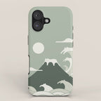 Cat Landscape 108 iPhone Case Gallery Image 1