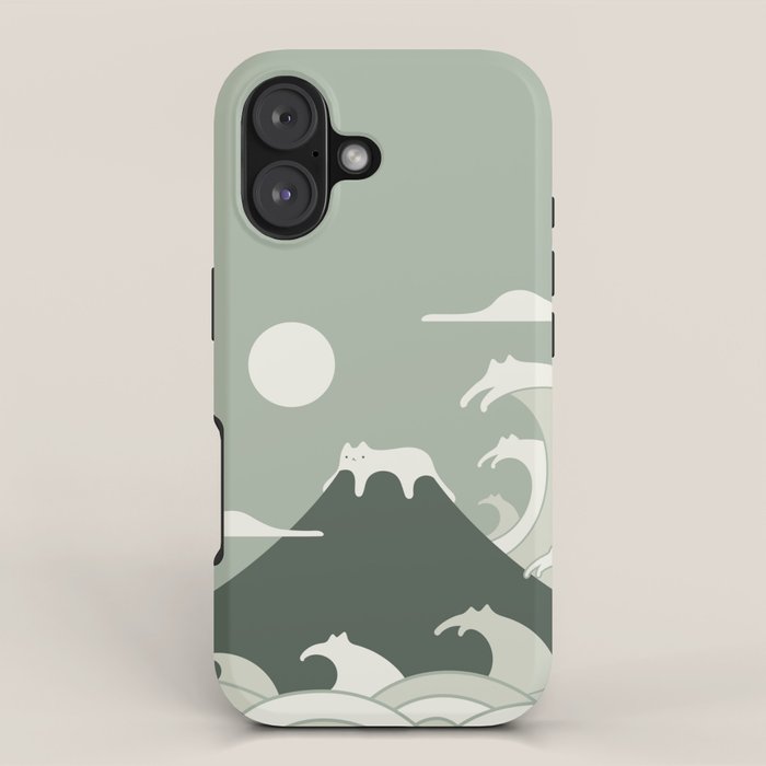 Cat Landscape 108 iPhone Case Gallery Image 1
