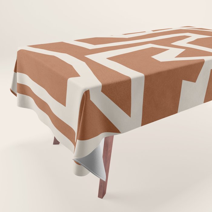 Fragmented Paths 7 Tablecloth Gallery Image 1