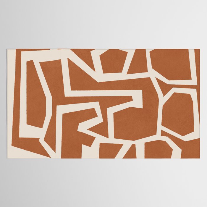 Fragmented Paths 7 Tablecloth Gallery Image 2