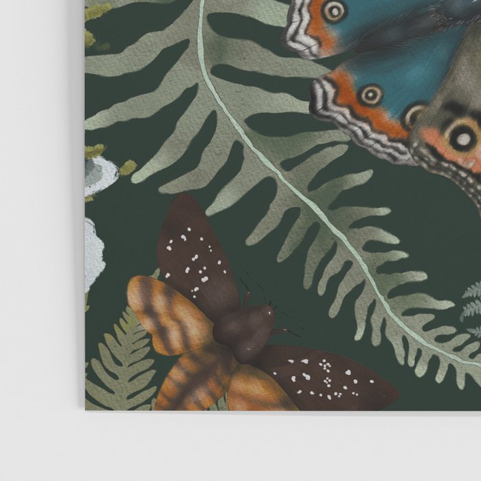 Whimsical Deer Antlers Poster Gallery Image 3