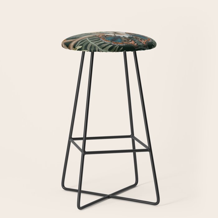 Whimsical Deer Antlers Stool Gallery Image 1
