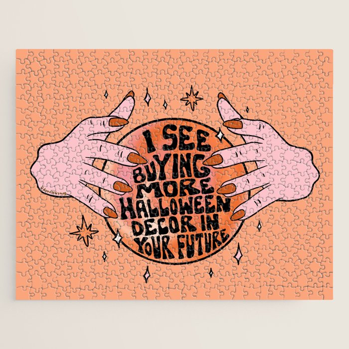 I See Buying Halloween Decor In Your Future Jigsaw Puzzle Gallery Image 1