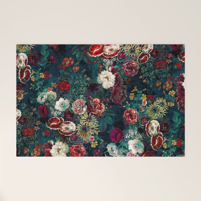 Night Garden Gr Welcome Mat Gallery Image 1