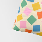 Colorful Check Shake Retro Checkered Pattern Pillow Sham Gallery Image 4