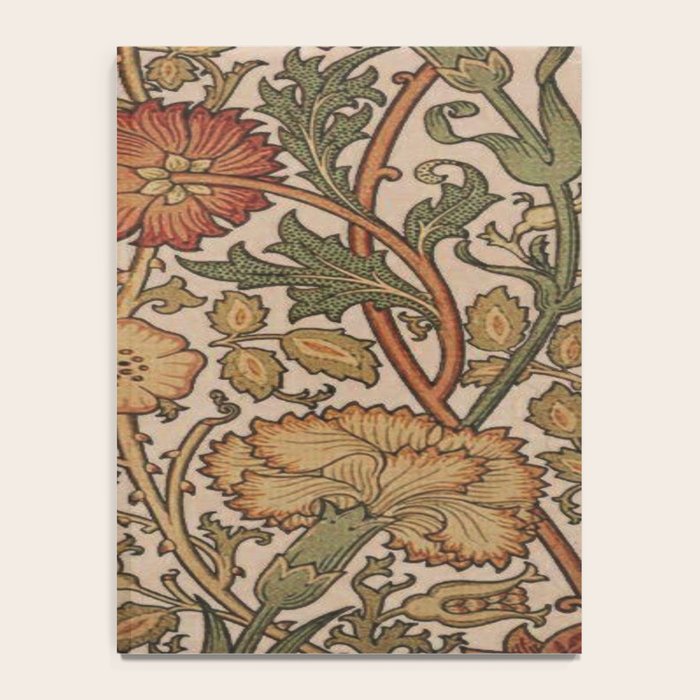 William Morris Rose and Rose, William Morris floral design  Notebook Gallery Image 4