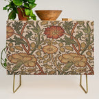 William Morris Rose and Rose, William Morris floral design  Credenza Gallery Image 1