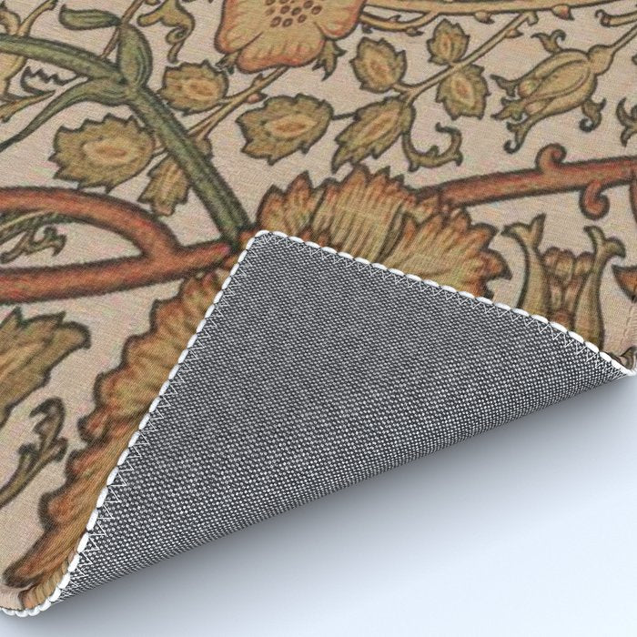 William Morris Rose and Rose, William Morris floral design  Rug Gallery Image 4