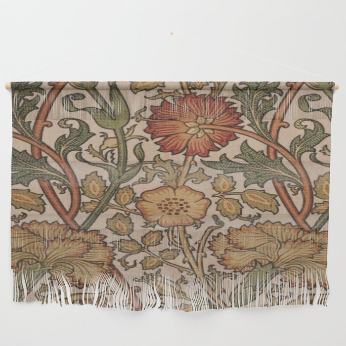 William Morris Rose and Rose, William Morris floral design  Wall Hanging Gallery Image 1