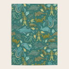 Deepsea Cryptids in Sea Green Poster Gallery Image 4