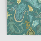 Deepsea Cryptids in Sea Green Poster Gallery Image 3