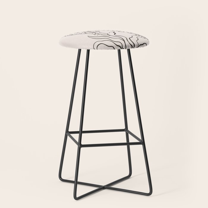 Mild Day lines Stool Gallery Image 1