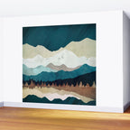 Fall Forest Night Wall Mural Gallery Image 2