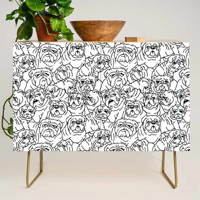 Oh English Bulldog Credenza Gallery Image 1