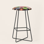 Flower power black Stool Gallery Image 1
