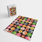 Flower power black Jigsaw Puzzle Gallery Image 2