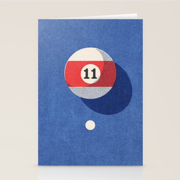 BALLS / Billiards I Stationery Card Gallery Image 2