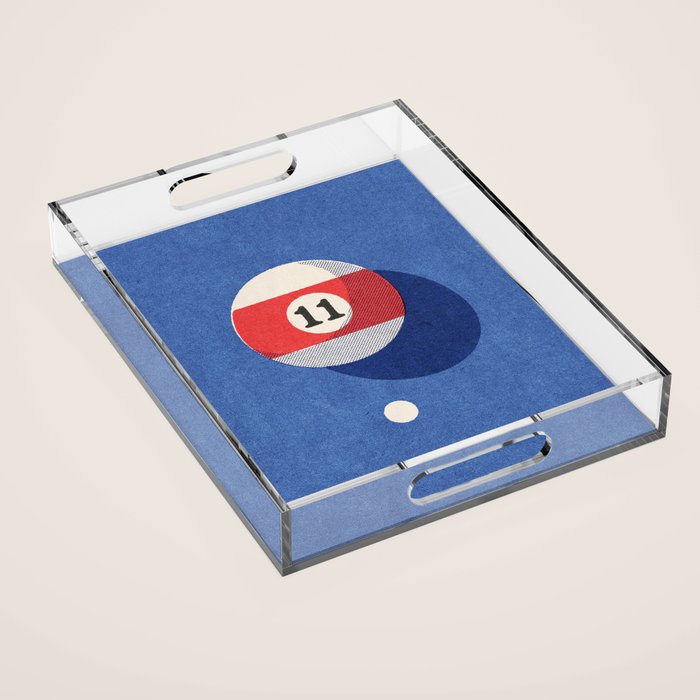 BALLS / Billiards I Acrylic Tray Gallery Image 1