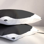 Captured White Background Pillow Sham Gallery Image 3