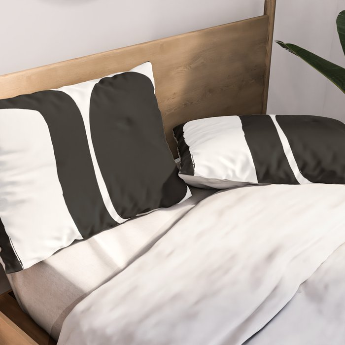 Captured White Background Pillow Sham Gallery Image 2