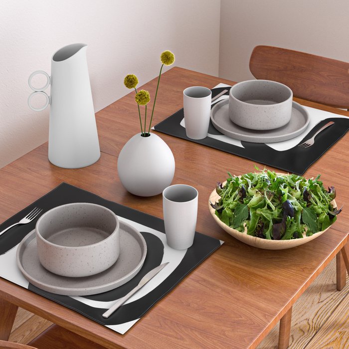 Captured White Background Placemat Gallery Image 2